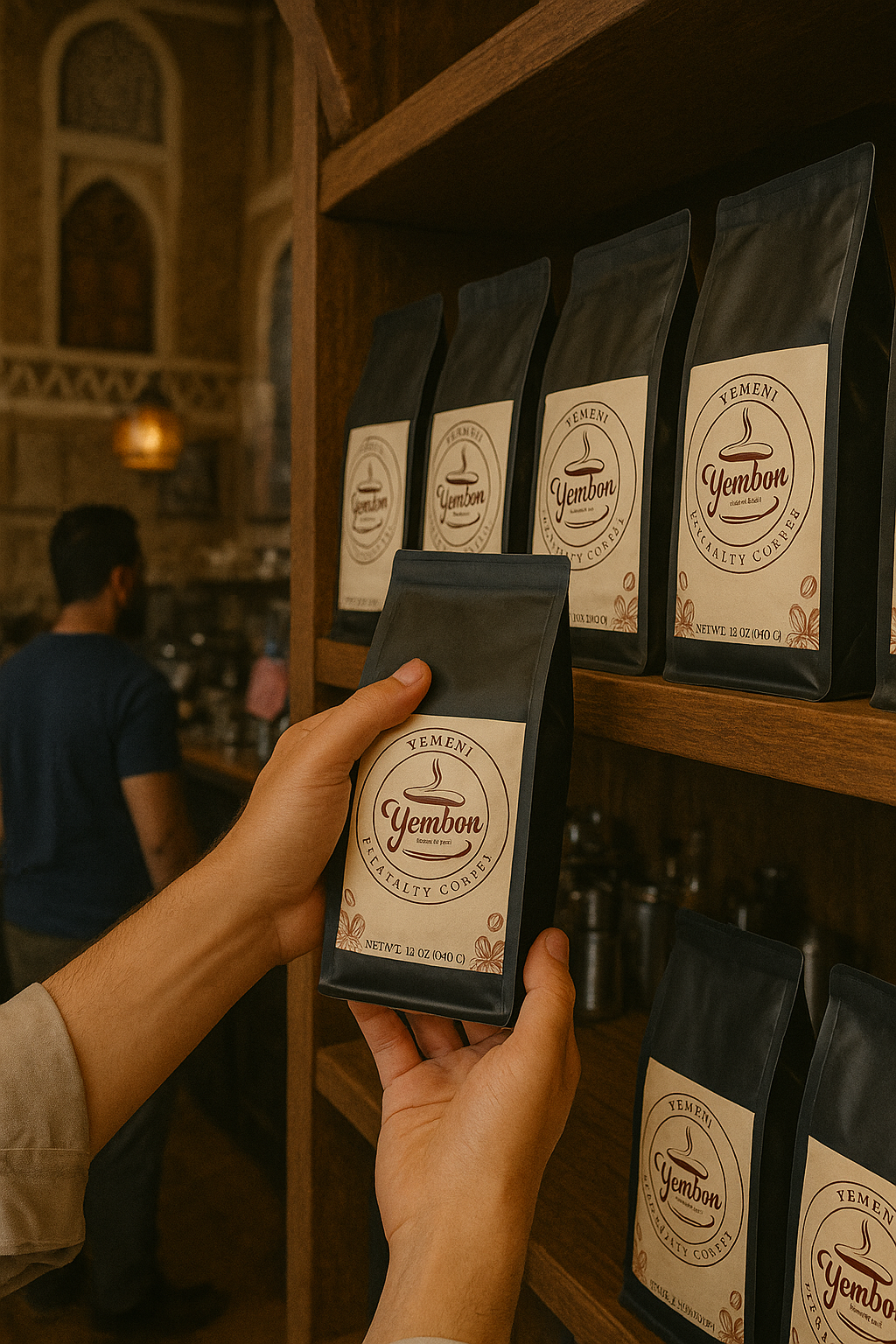 Medium Roast Yemeni Coffee Blend 12oz - Ground